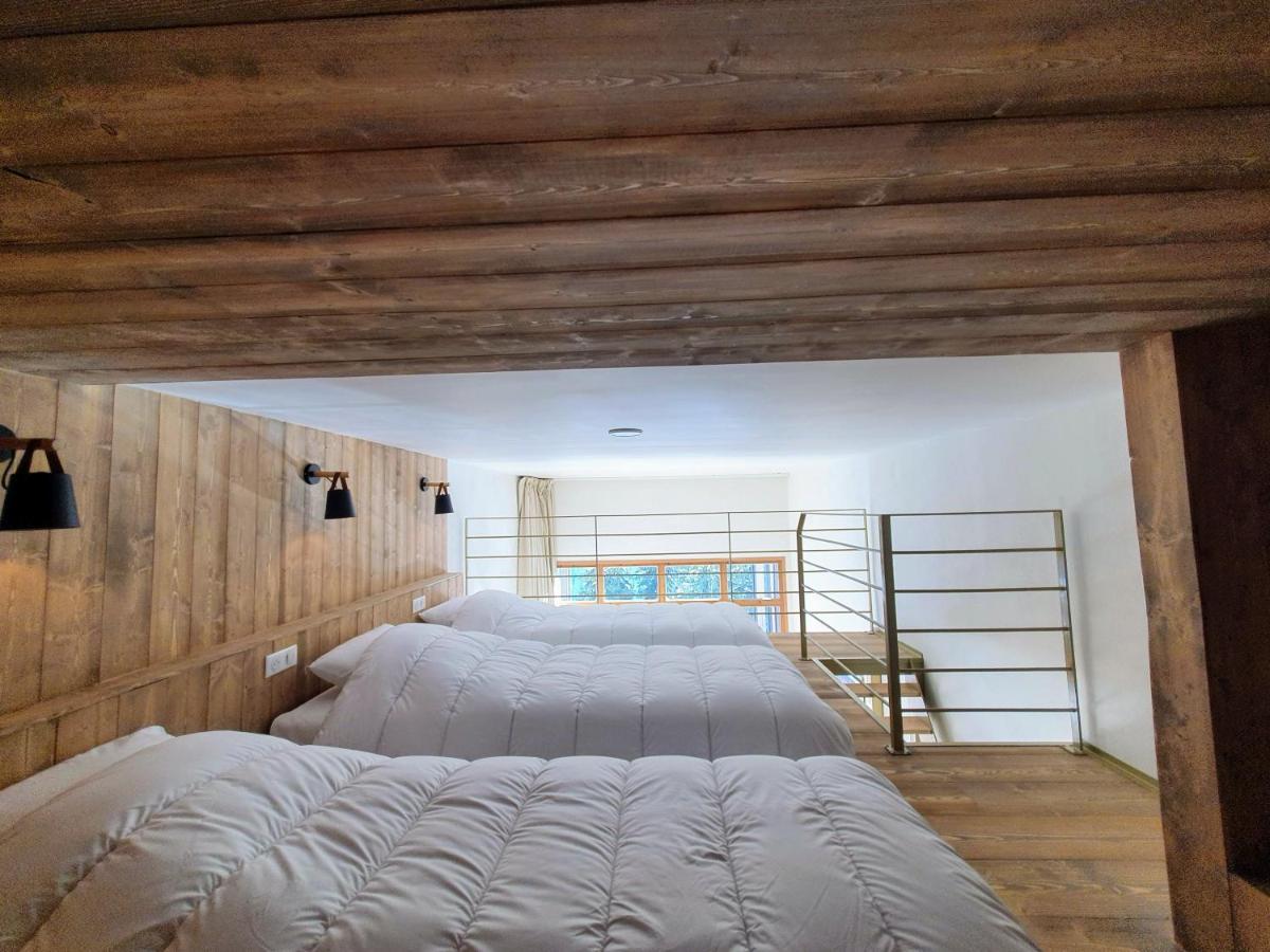 Appartement Premium En Pleine Nature A Flaine, 8 A 10 Personnes - Piscine Exterieure Chauffee, Jacuzzi, Sauna, Hammam Et Salle De Sport Luaran gambar