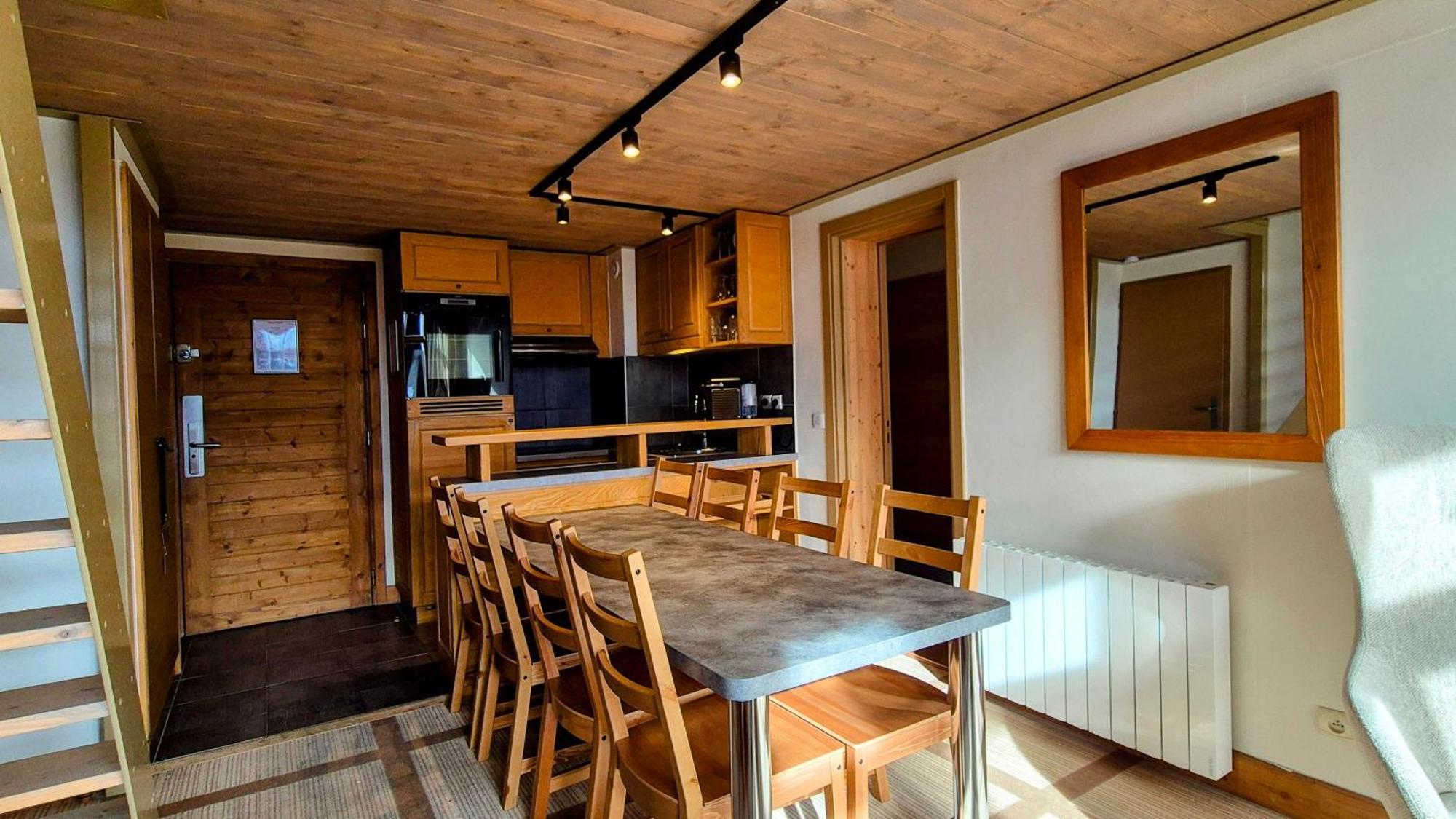 Appartement Premium En Pleine Nature A Flaine, 8 A 10 Personnes - Piscine Exterieure Chauffee, Jacuzzi, Sauna, Hammam Et Salle De Sport Luaran gambar